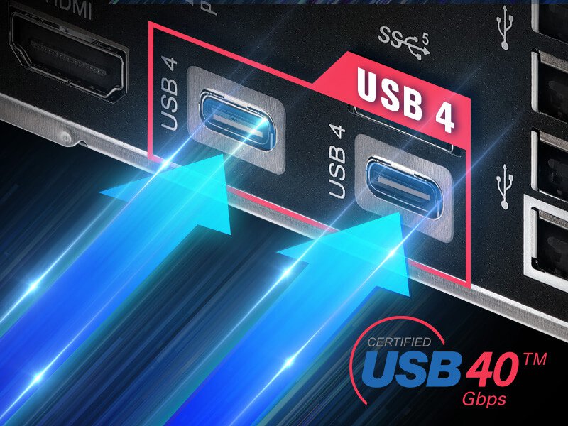 Enhanced USB4 Type-C